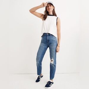Madewell The Tall Perfect Summer Jean: Destructed Edition